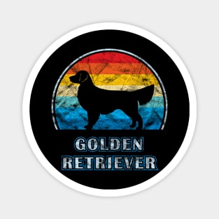 Golden Retriever Vintage Design Dog Magnet